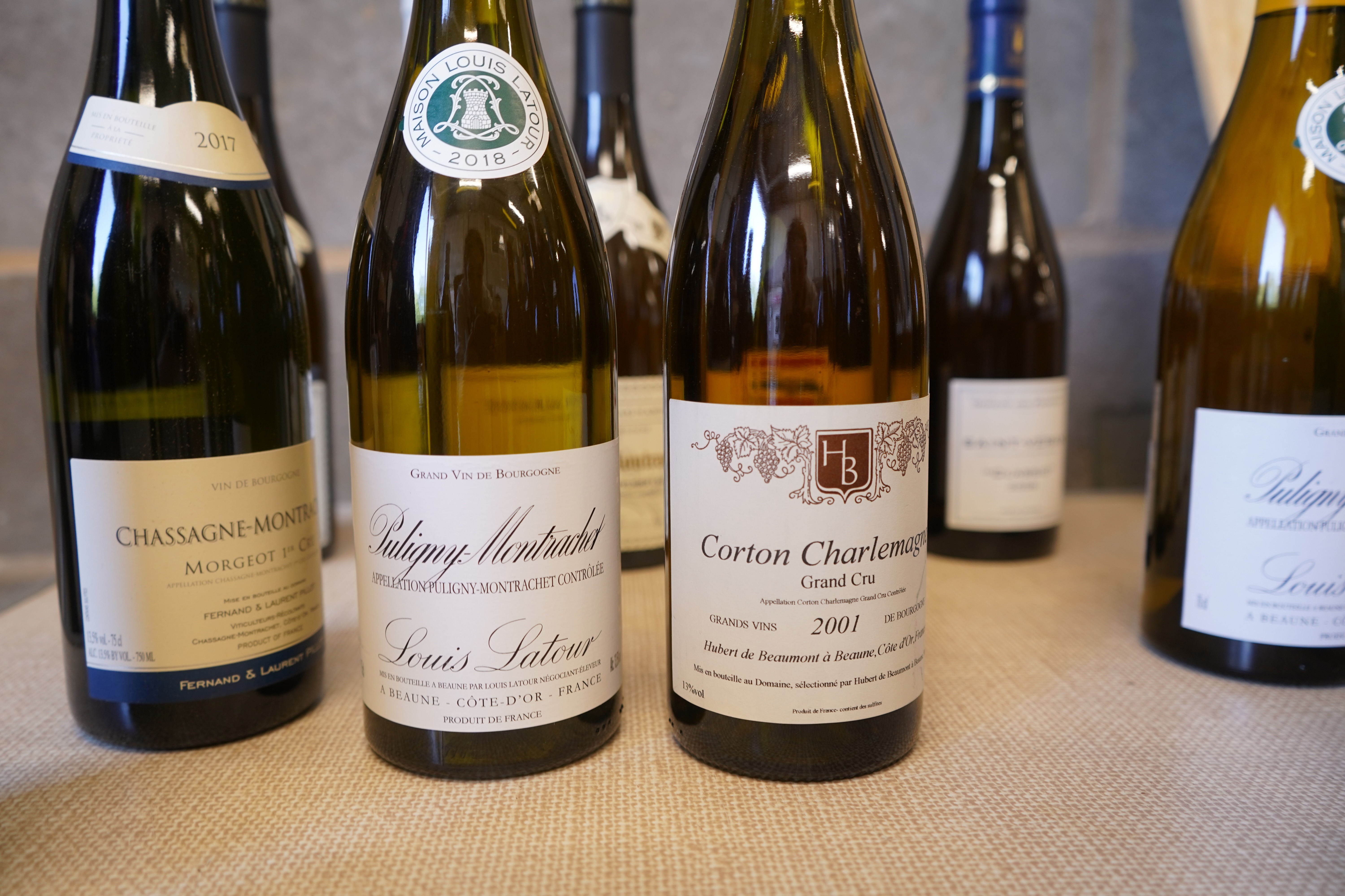 A mixed parcel of Burgundy wine